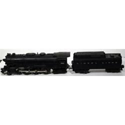 Lionel Train #685 Santa Fe-Style Hudson Steam Engine with #6026W Whistle Tender. 0 Gauge, 4-6-4, …