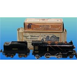 Lionel Train #262 Pre-War Steam Engine with #262T Tender & Boxes. 0 Gauge, 2-4-2, Excellent Condi…