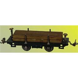 Lionel Train #831 Pre-War Log Car with Paper Sticker. 0 Gauge, Excellent Condition, circa 1932.…