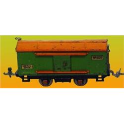 Lionel Train #805 Pre-War Box Car, 2 Sliding Doors - Missing 1 Door Handle. 0 Gauge, Good - Very …