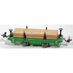 Lionel Train #831 Pre-War Log Car. 0 Gauge, Very Good - Excellent Condition, circa 1932.…