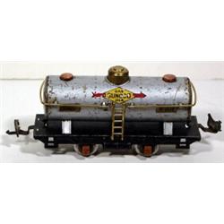 Lionel Train #804 Pre-War Sunoco Tank Car With Box. O Gauge, Good - Very Good Condition, circa 19…