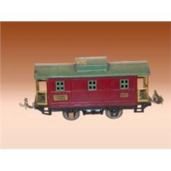 Lionel Train #807 Pre-War Tin Caboose. 0 Gauge, Good - Very Good Condition, circa 1932.…