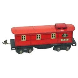Lionel Train #1682 Pre-War "Lionel Lines" Tin Caboose. 0 Gauge, Excellent Condition, circa 1939.…