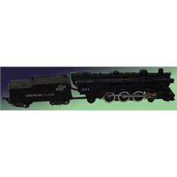 American Flyer Train #285 "Chicago North Western Line" Steam Engine with Tender, S Gauge, 4-6-2, …