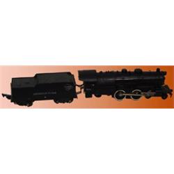 American Flyer Train #300  Reading Lines  Steam Engine with Tender, S Gauge, 4-4-2, Very Good - E…