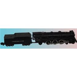 American Flyer Train #295 Steam Engine with Tender, S Gauge, 4-6-2, Good - Very Good Condition.…