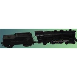 American Flyer Train #21160 "Reading Lines" Steam Engine with Tender, S Gauge, 4-4-2, Very Good -…