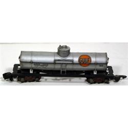 American Flyer Train #925 "Gulf" Tank Car, S Gauge, Very Good - Excellent Condition, circa 1952-5…