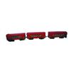 Image 1 : American Flyer Train Set of 3 Tin Pullman Cars "American Flyer Lines." 0 Gauge, Very Good - Excel…