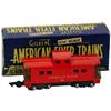 Image 1 : American Flyer Train #638 Caboose, With Box, 3/16" Scale, Excellent Condition, circa 1950-53.…