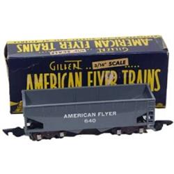 American Flyer Train #640 Hopper, With Box, 3/16" Scale, Excellent Condition, circa 1949-53.…