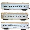 Image 1 : Lionel Train Illuminated Passenger Cars, #2421 "Maplewood" Pullman, #2422 "Chatham" Pullman, #242…