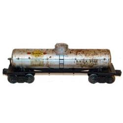 Lionel Train #2555 "Sunoco" Tank Car, 0 Gauge, Fair Condition, circa 1946-48.…