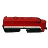 Image 1 : Lionel Train #211 "The Texas Special" Diesel Engine, O Gauge, Fair Condition - Framed Damaged, Fr…