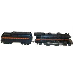 Lionel Train #250 "Pennsylvania" Steam Engine with Tender, O Gauge, 2-4-2, Very Good - Excellent …