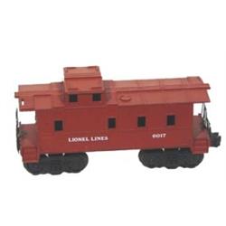 Lionel Train #6017 "Lionel Lines" S-P Type Caboose.  0 Gauge, Very Good - Excellent Condition, ci…