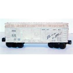 Lionel Train # 6014 "Frisco" Box Car. 0 Gauge, Good - Very Good Condition, circa 1957-1969. "Ship…