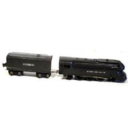 Lionel Train #1668 Steam Engine with #1689T Tender. 0 Gauge, 2-6-2, Good - Very Good Condition - …