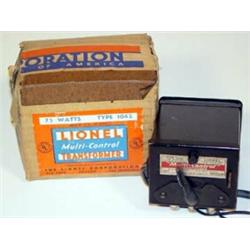 Lionel "Multi Control" Transformer, Type 1042 With Box - 75 Watts…