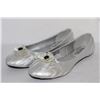 Image 1 : LADIES SILVER FLATS SIZE 7