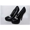 Image 1 : LADIES BLACK 5.5" HIGH HEEL