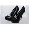 Image 1 : LADIES BLACK 5.5" HIGH HEEL