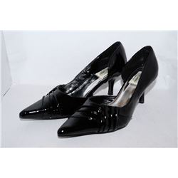 LADIES BLACK POINTED TOE HIGH HEEL SIZE 10