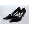 Image 1 : LADIES BLACK POINTED TOE HIGH HEEL SIZE 10