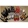 Image 1 : 9 PAIRS OF ASSORTED LADIES HIGH HEELS