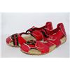 Image 1 : LADIES RED SANDAL SIZE 7.5