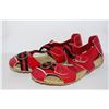 Image 1 : LADIES RED SANDAL SIZE 5.5