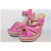 Image 1 : LADIES PINK WEDGE HEEL SIZE 10
