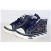 Image 1 : KIDS JEAN STYLE LACE UP SHOES SIZE 8