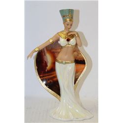 BRADFORD EXCHANGE "NEFERTITI" PORCELAIN FIGURINE