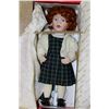 KNOWLES DOLLS: "MOLLY" PORCELAIN DOLL