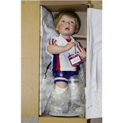 THE ASHTON-DRAKE GALLERIES:"TEAM USA SOCCER-GOAL!"