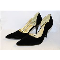 LADIES BLACK POINTED TOE HIGH HEELS
