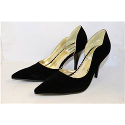 LADIES BLACK POINTED TOE HIGH HEELS