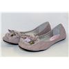 Image 1 : LADIES PURPLE GEMMED FLATS
