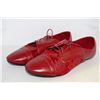 Image 1 : LADIES RED LEATHER STYLE & SEQUIN DRESS SHOES