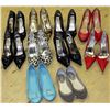 Image 1 : 10 PAIRS OF ASSORTED LADIES FLATS & HEELS