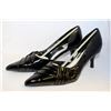 Image 1 : LADIES BLACK POINTED TOE HIGH HEEL