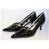 Image 1 : LADIES BLACK POINTED TOE HIGH HEEL