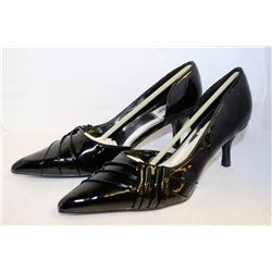 LADIES BLACK POINTED TOE HIGH HEEL