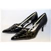Image 1 : LADIES BLACK POINTED TOE HIGH HEEL