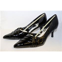 LADIES BLACK POINTED TOE HIGH HEEL