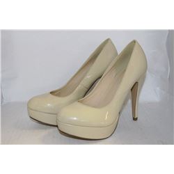 LADIES NUDE PLATFORM HIGH HEEL