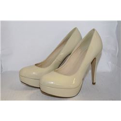 LADIES NUDE PLATFORM HIGH HEEL