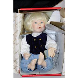 KNOWLES "HANS" PORCELAIN DOLL